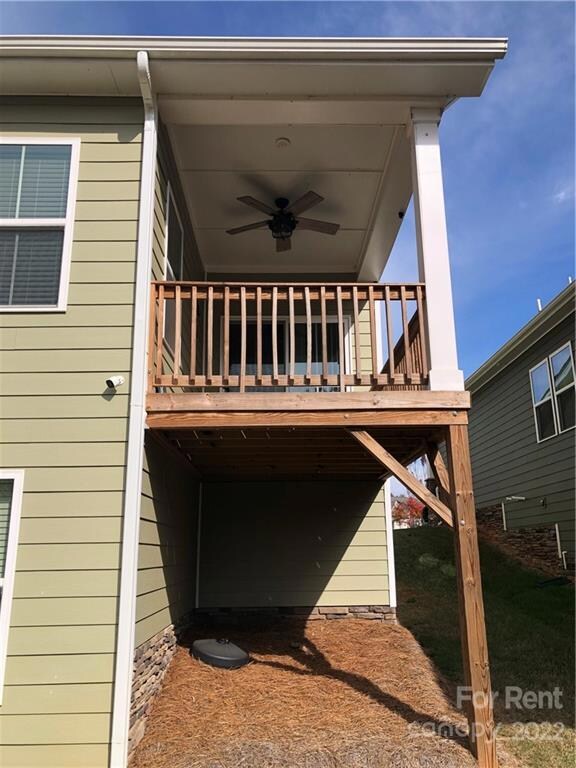 Back deck off kitchen