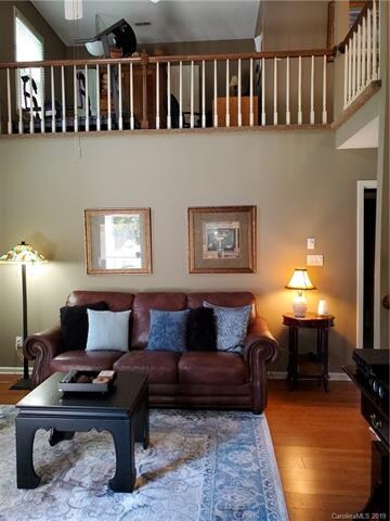 loft overlooks the Living Room