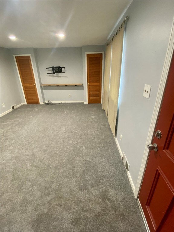 Nice Storage & TV Mounting Hook Ups!