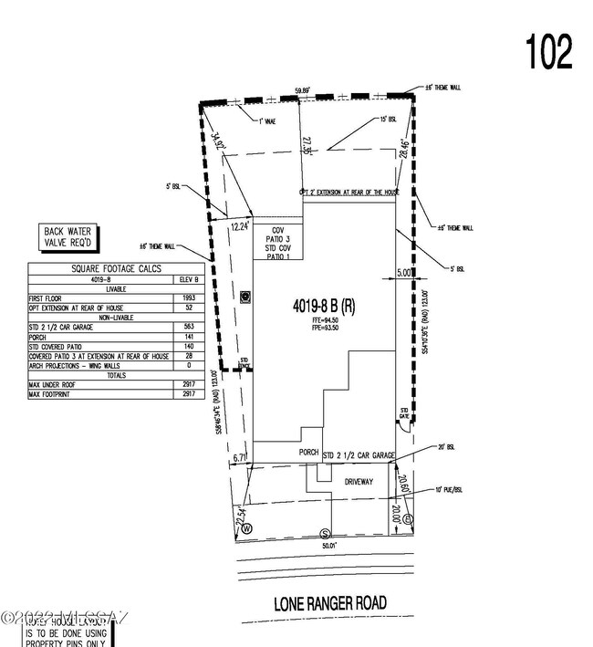 Plot Plan