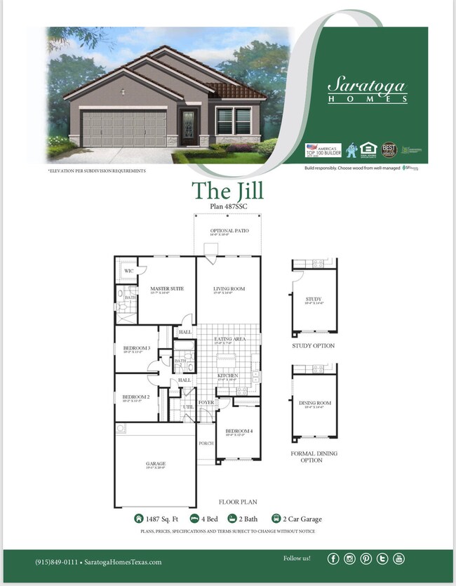 1237 Texas Summer Place, Horizon City, TX 79928 - photo 2