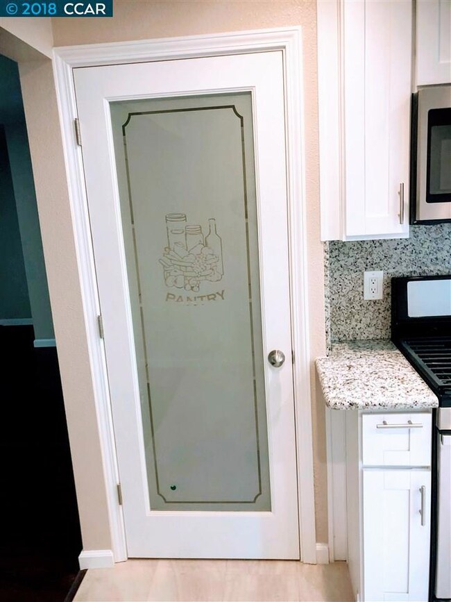 Cute Kitchen Pantry Door!