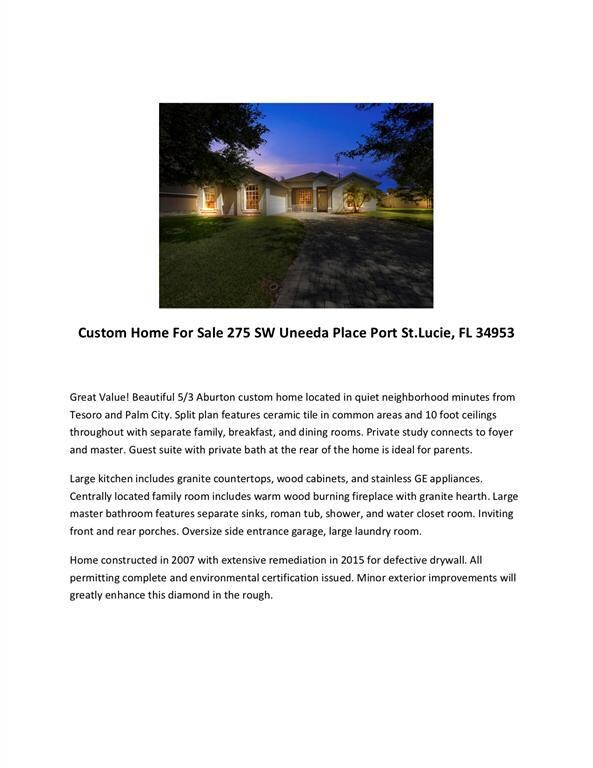 275 SW Uneeda Place, Port Saint Lucie, FL 34953 - photo 5