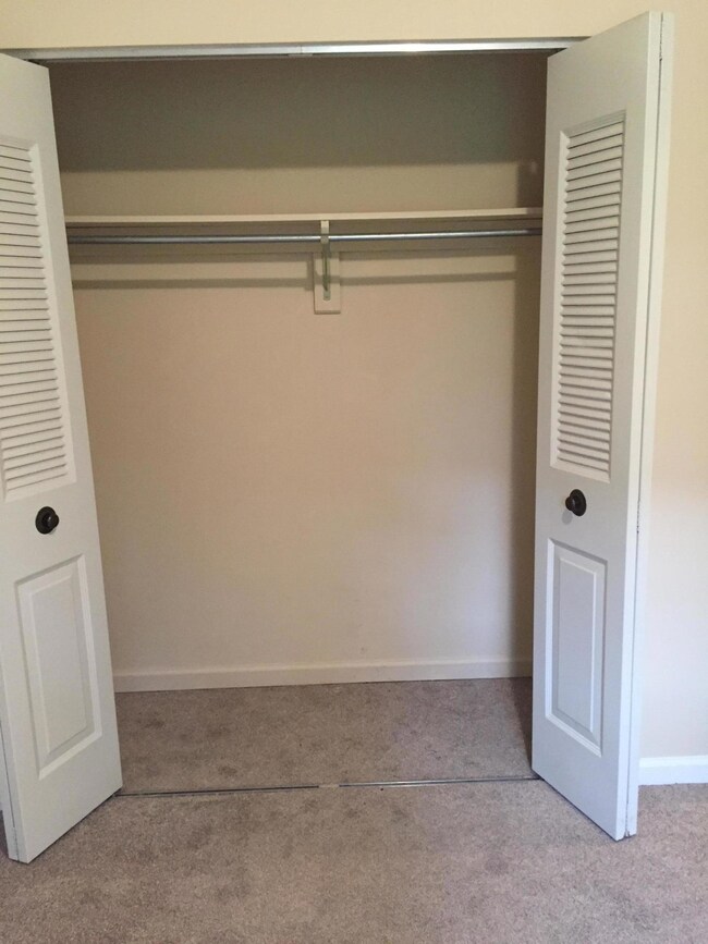 Roomy closet