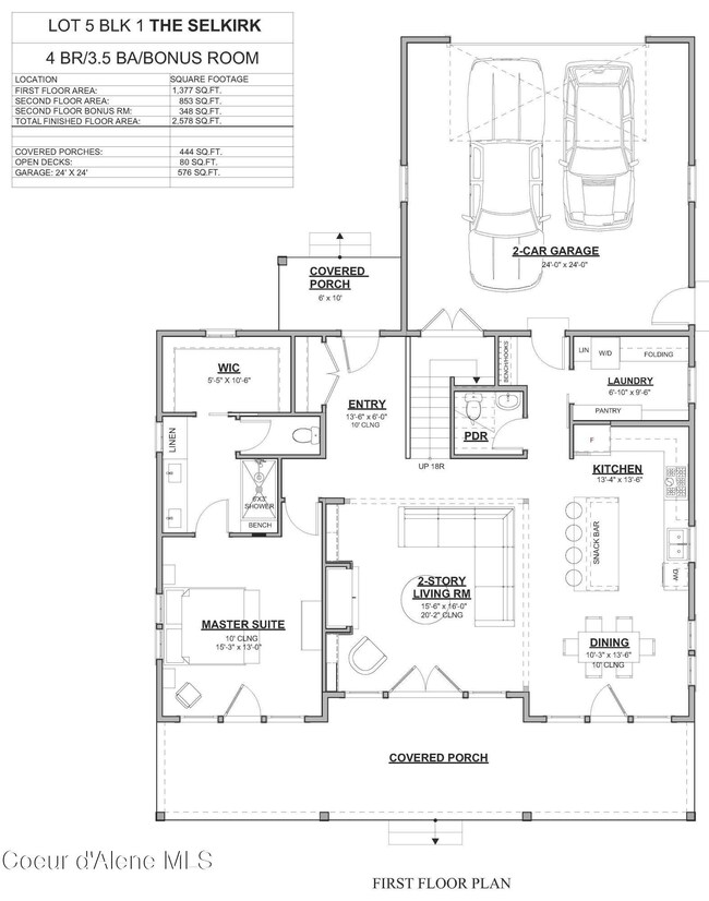 1st floor plan