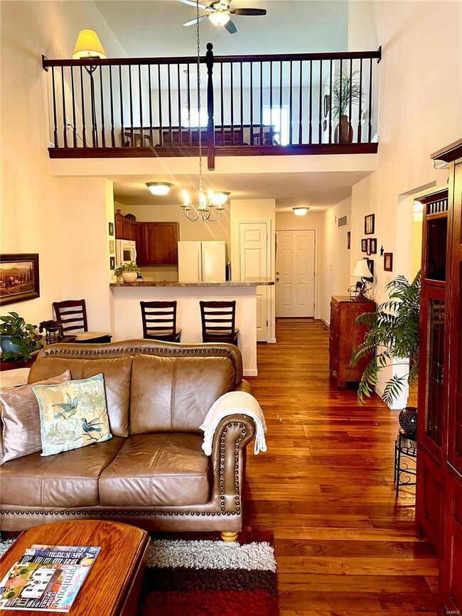 Vaulted great room
