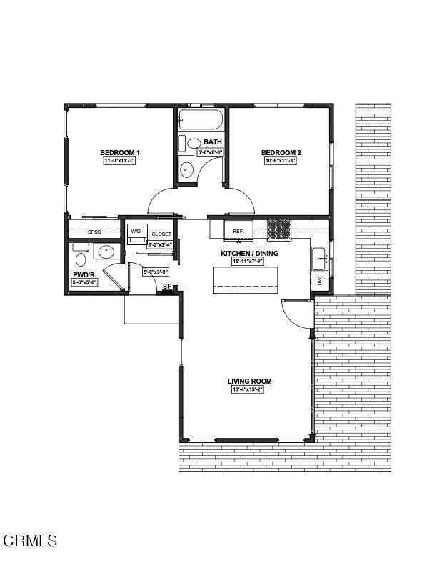 Vogt-La Canada-Floor plan