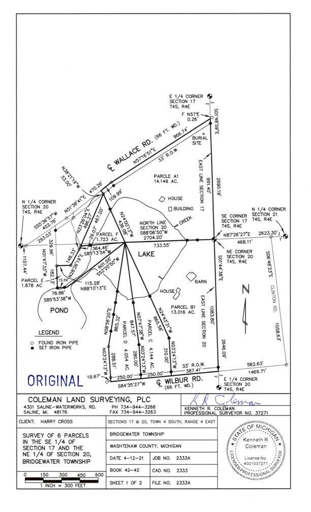 2333A survey, Cross