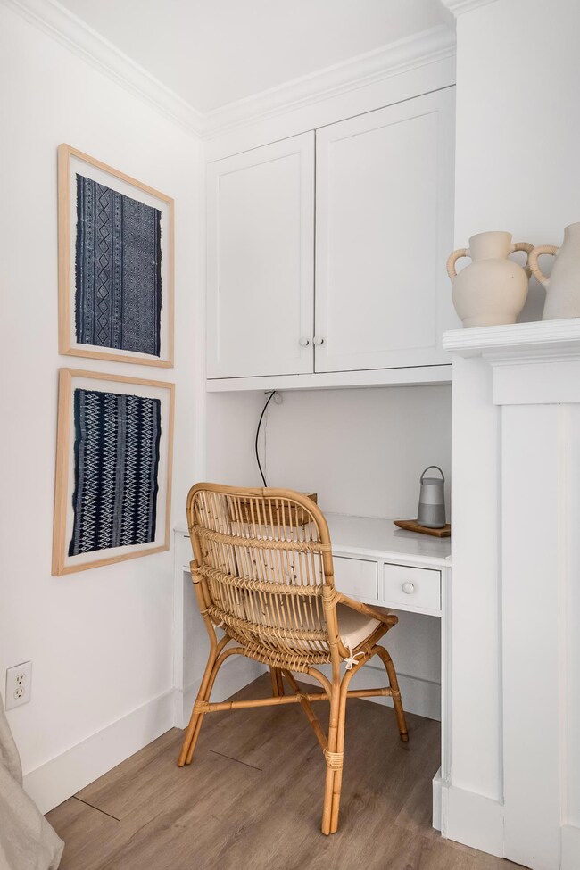 Built In Office Nook