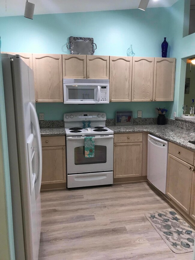 Kitchen from dining area