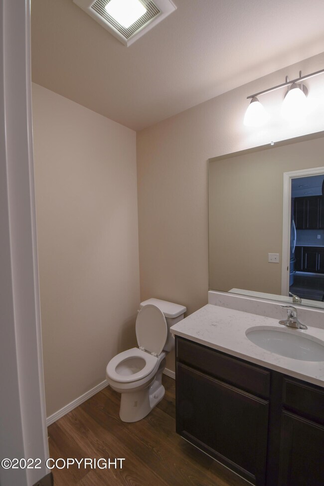 Upstairs Half Bath