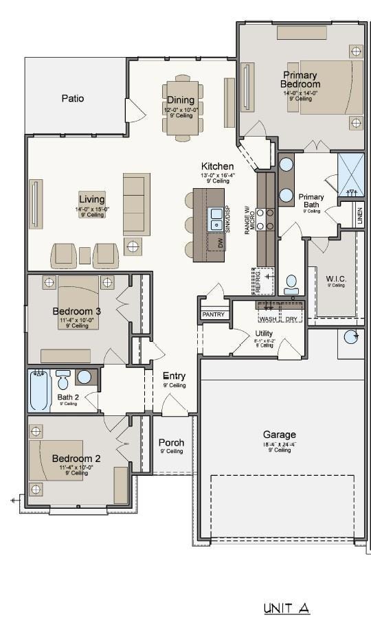 Home floor plan