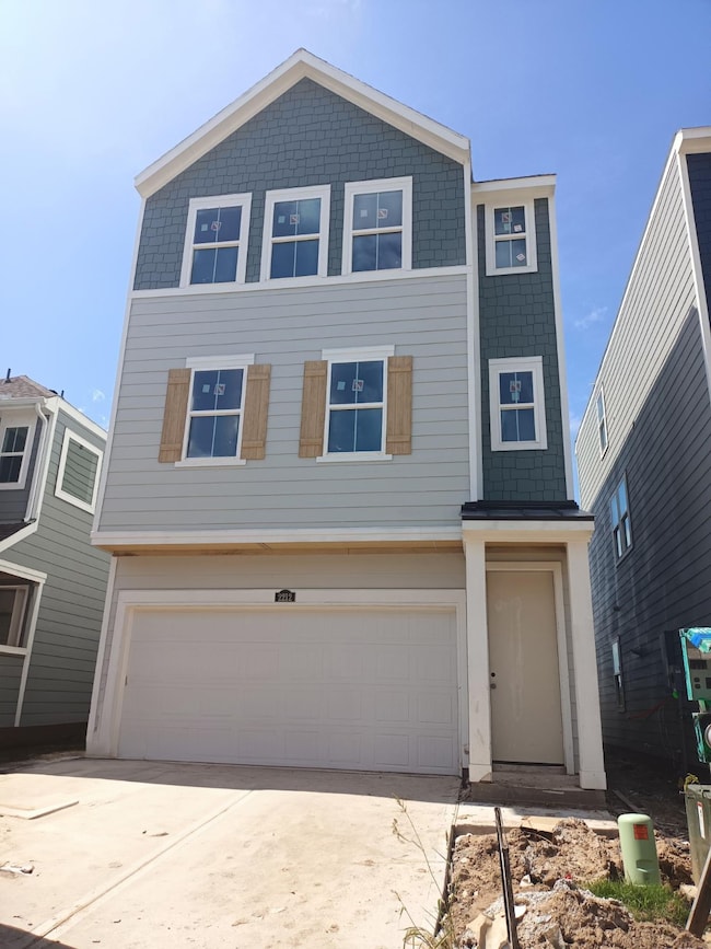 Three-story home with 4 bedrooms, 3.5 baths and 2