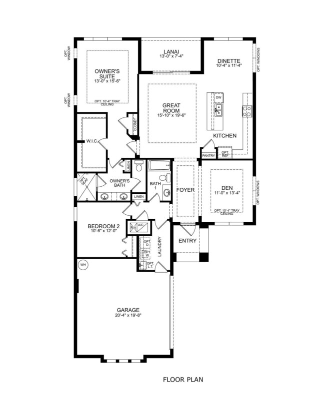 Buttonwood Floor Plan