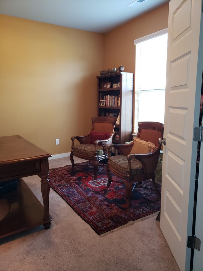 Spacious home office.