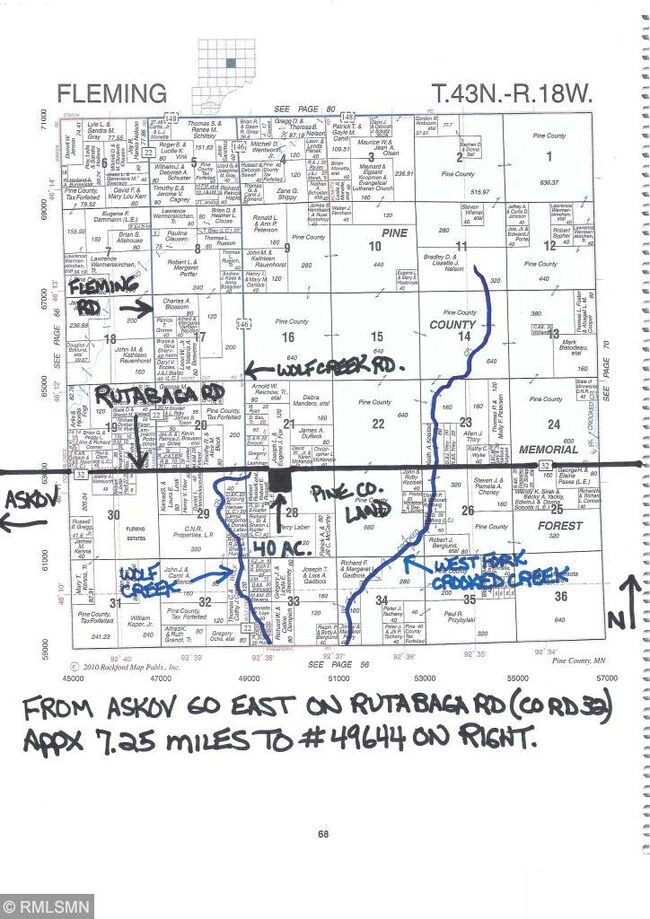 PLAT MAP