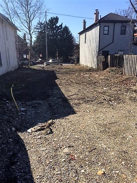 View from Back of Lot towards street