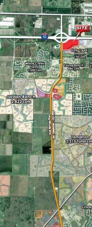 Texas Heritage Parkway - Connecting I-10 to West Park Tollway. Coming through Jordan Ranch in 2020!
