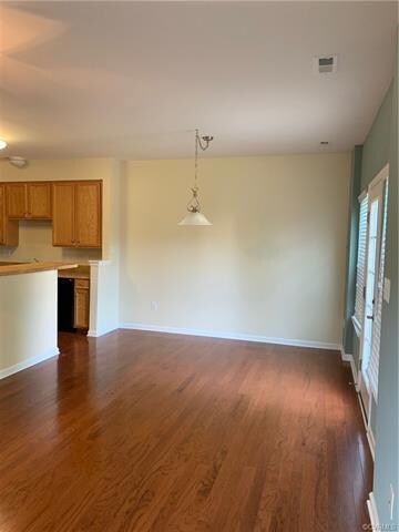 Dining Area With Wood Floors