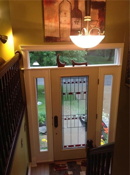 Entry Door Allows Plenty of Natural Light.