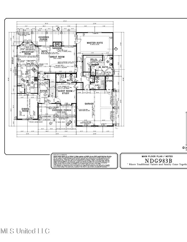 Pieri House Plan Lot #142 2