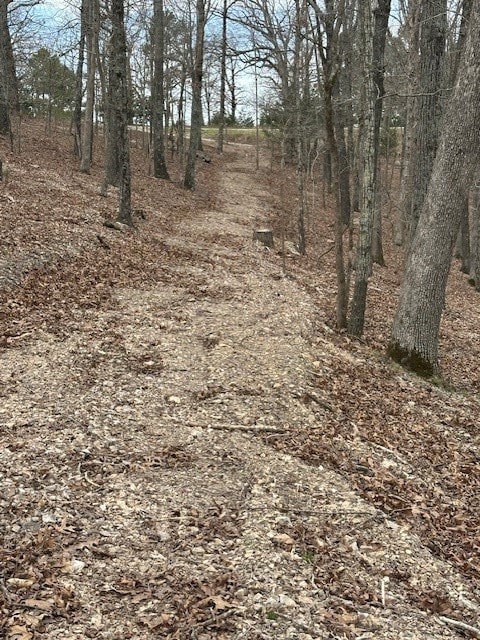 interior trail on property