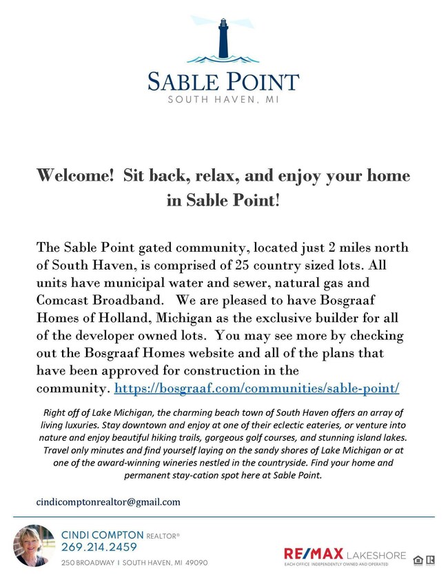 Welcome to Sable Point 4-2022