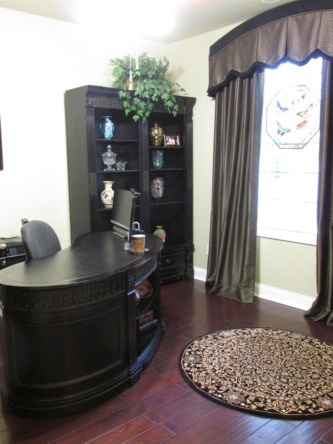 Office is located to the right as you walk into the foyer.