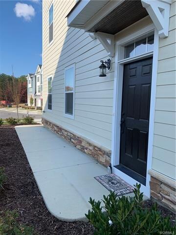 Side entrance to home