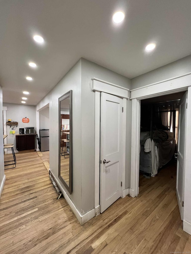 Above garage hallway