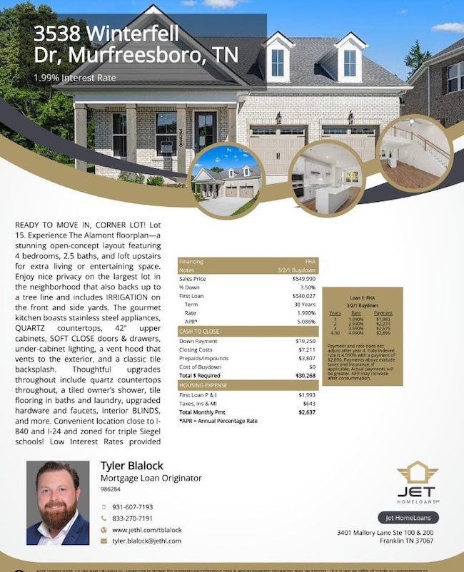 3538 Winterfell Dr, Murfreesboro, TN 37129 - photo 2