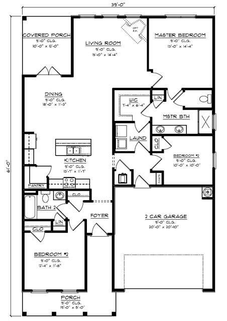 Arlington_FE_C - Floor Plan