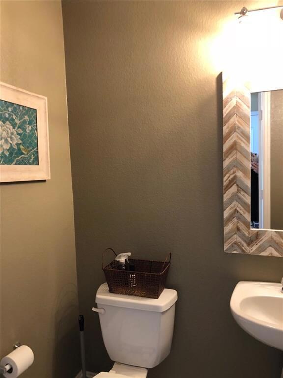 Hall half bath