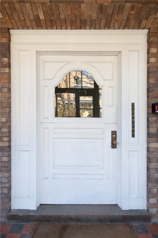 Front interior Entry door