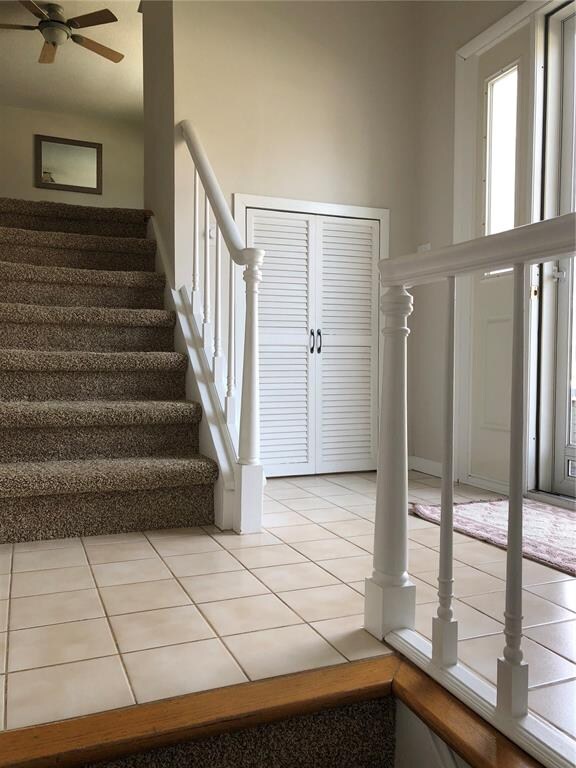 Foyer - not your typical split foyer entry!