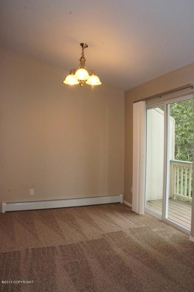 Dining Area With Deck Access