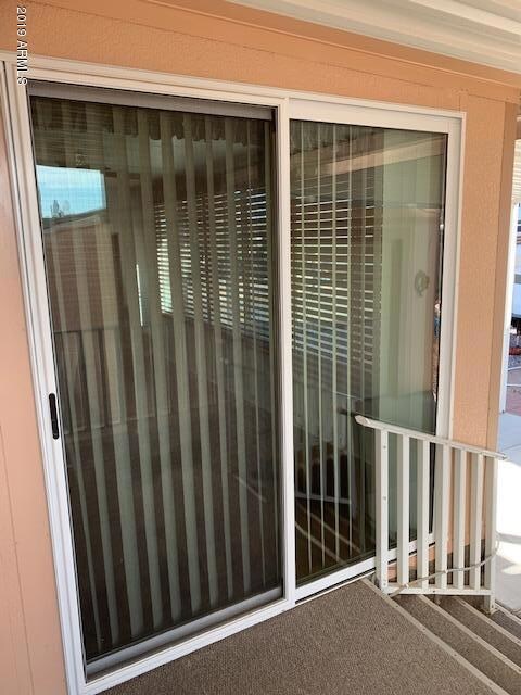 Slider Door on Patio