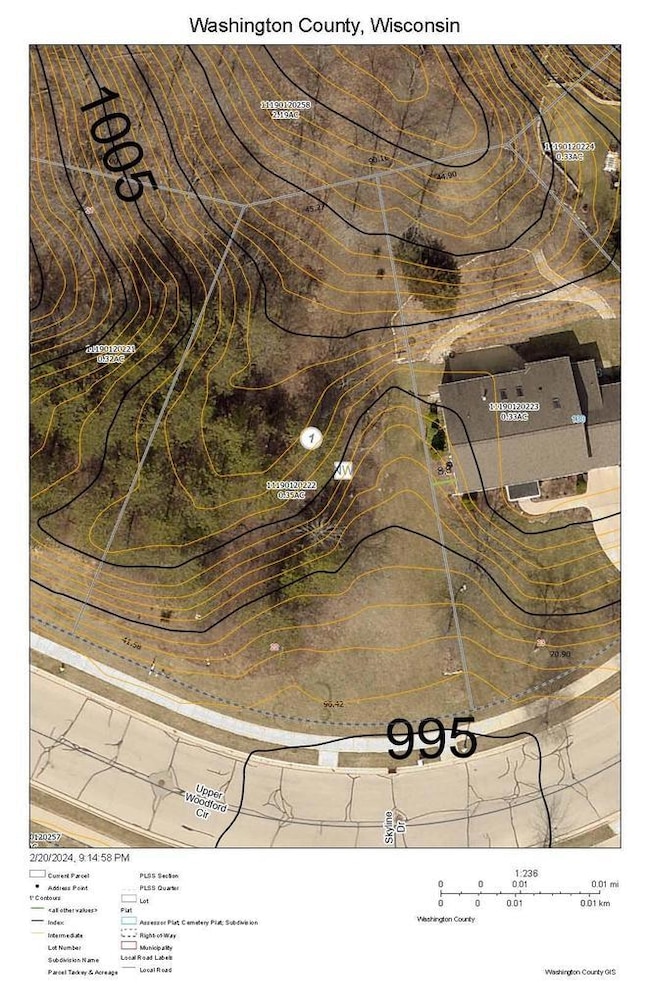 Lot 22 Arial view