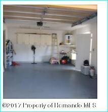 ancho ave garage with rear access door