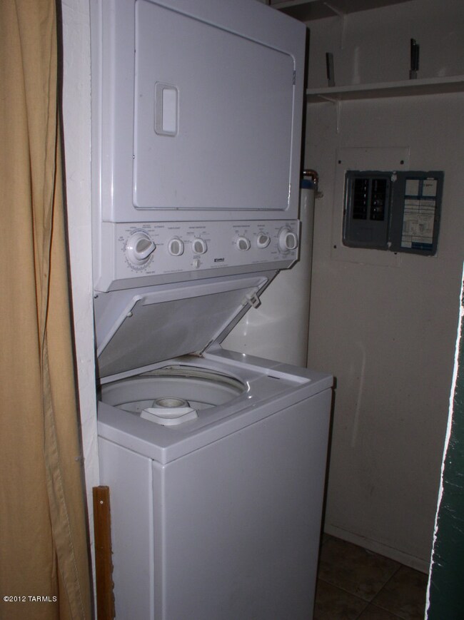 Laundry closet