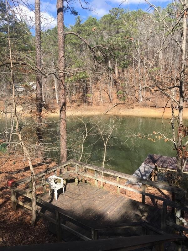 Water beginning to rise at deck