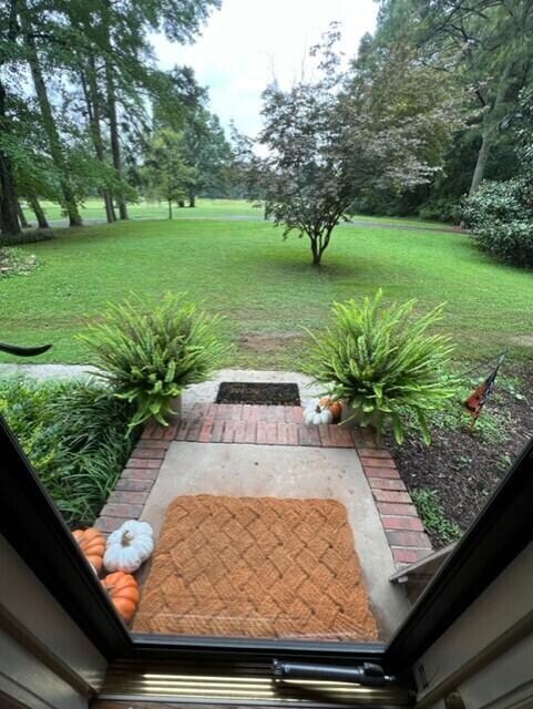 Moody front porch