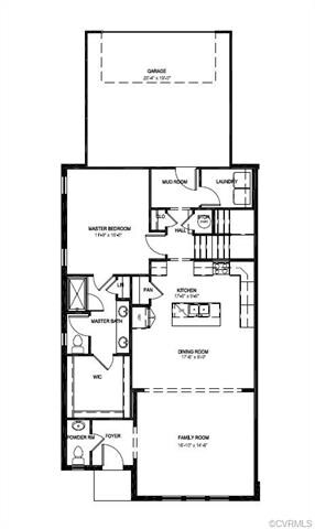 First Level of the Manchester Floor Plan by Eagle 