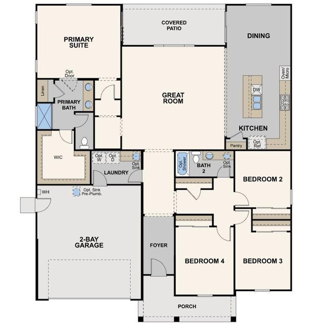 15280 Tiburon Lane, Floor Plan