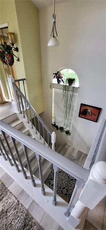 Entry Stairs to 2nd floor Living Space
