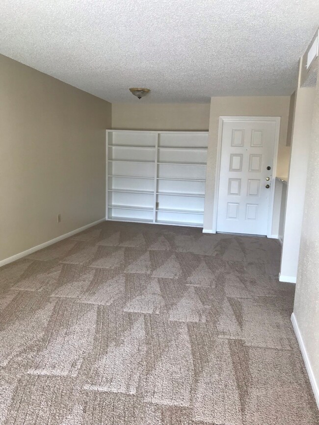 View of dining/living room looking towards the fro