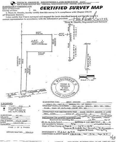0 Old Stone Rd unit 1592240, Rutland, WI 53589 - photo 3