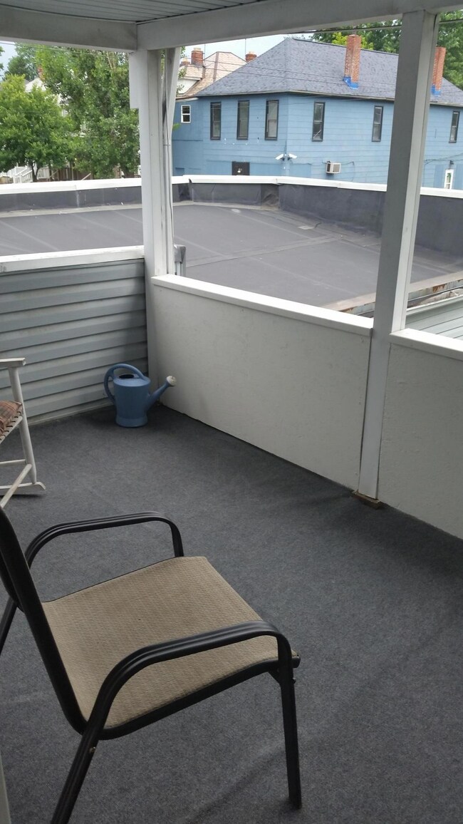 Upstairs Covered Balcony