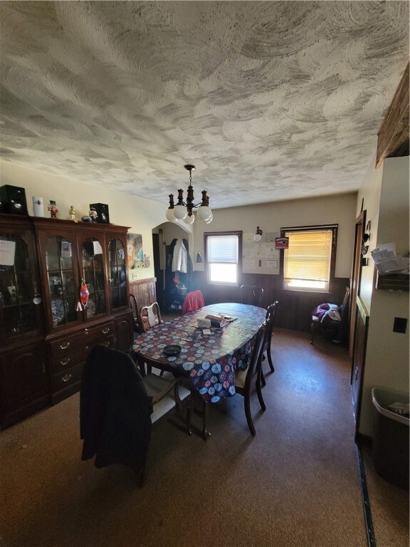 Townhouse unit dining room