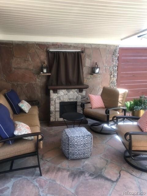 West Side Covered Patio